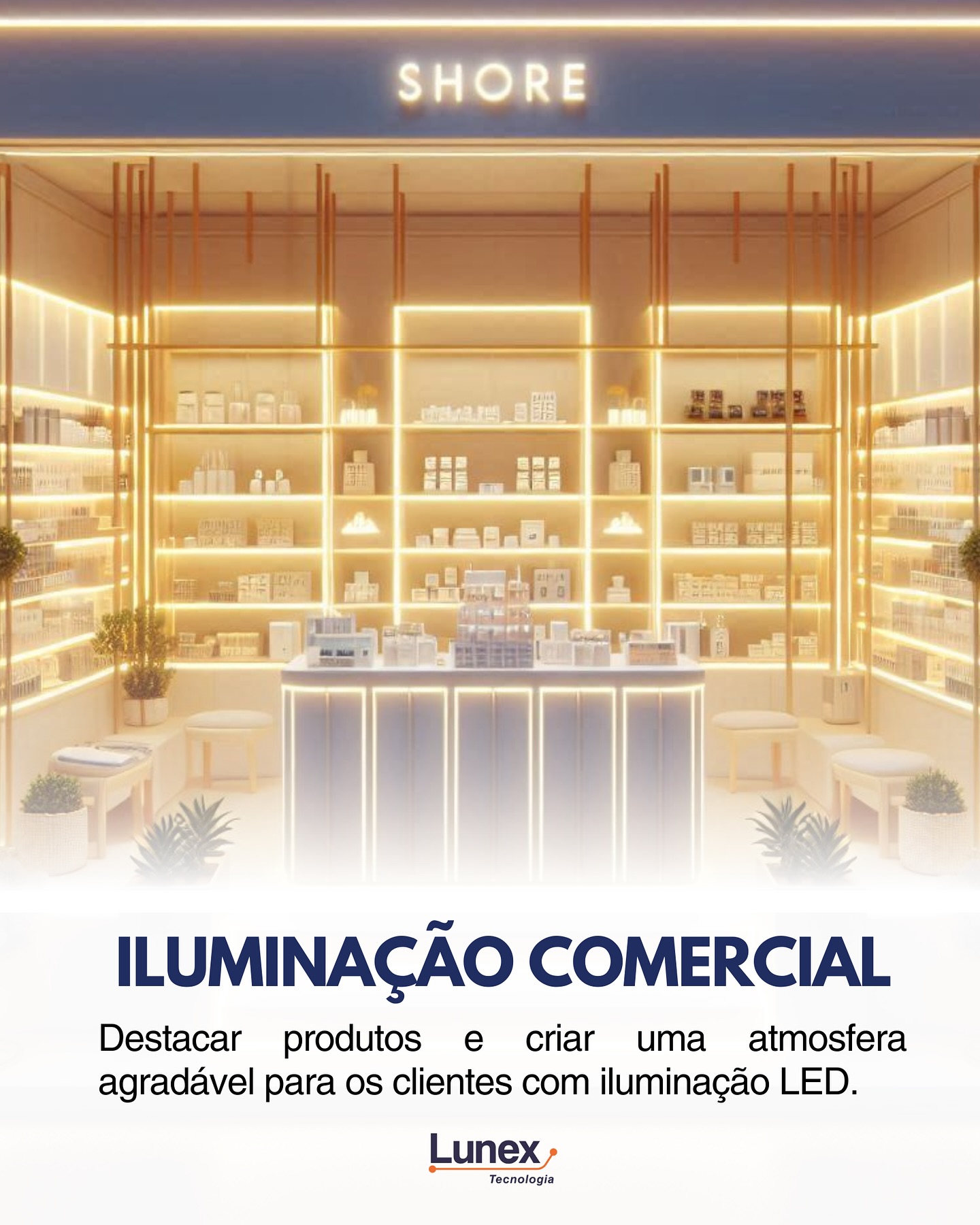 Iluminação Comercial